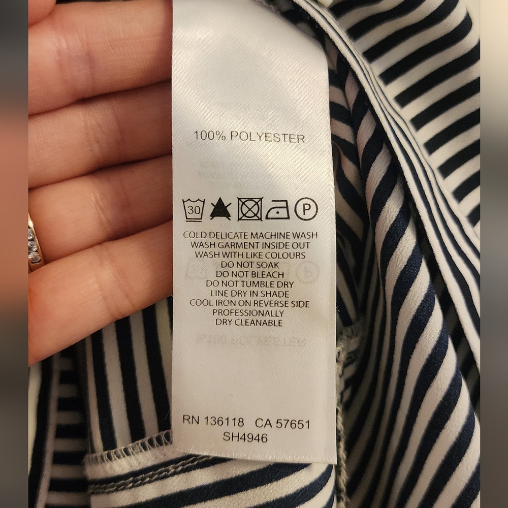 Striped button up - Picture 4 of 4